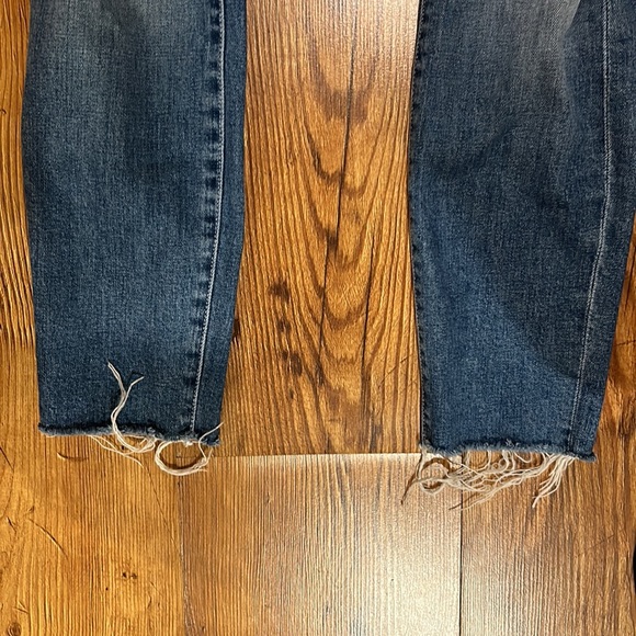 Mother Jeans High Waisted Looker Ankle Fray Size 25 perfect condition - Picture 7 of 9